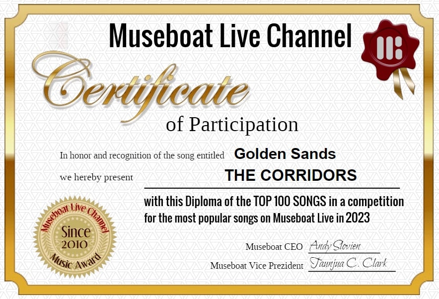 THE CORRIDORS on Museboat LIve